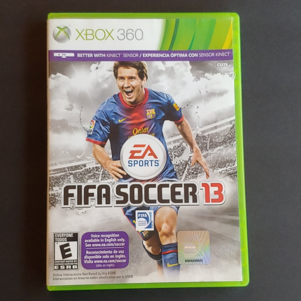 XBOX 360 FIFA Soccer 13 Game Disc